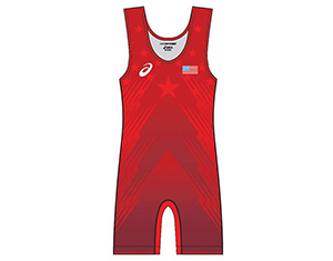 ASICS MMXVI 2016 USA Wrestling Singlet